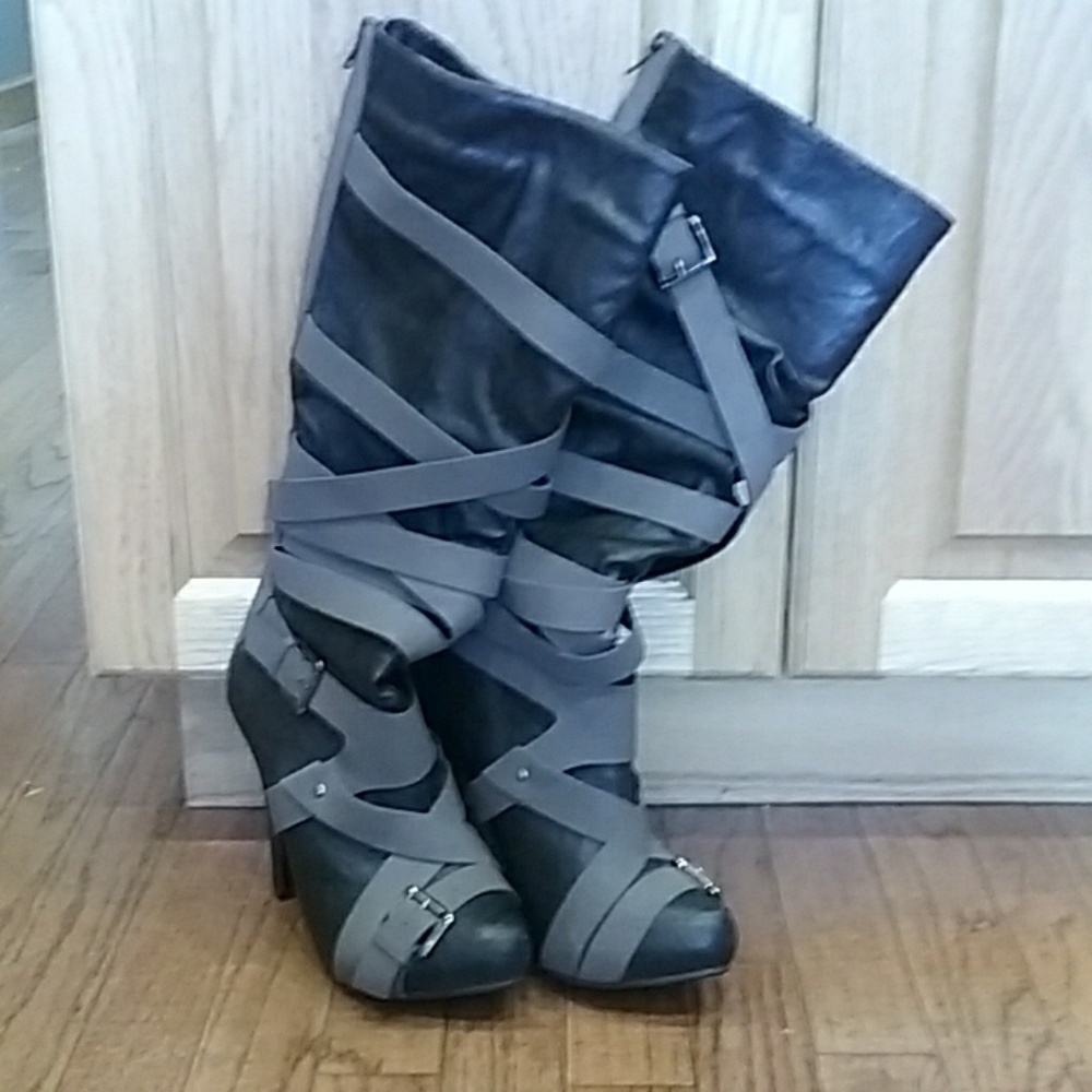 Body Central Strappy Boots